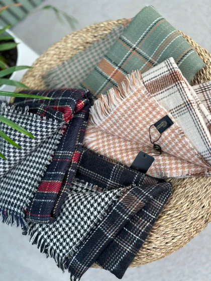 شال موهردار دورو