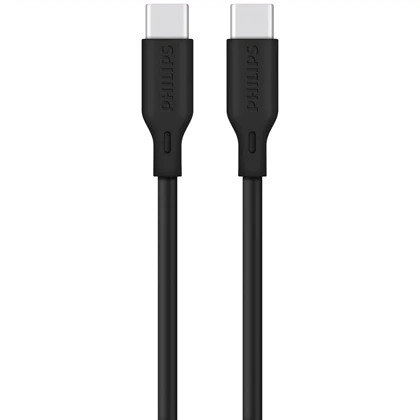 کابل تایپ سی 65 وات فیلیپس Philips مدل DLC4561CB طول 2 متری