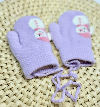 دستکش بچگانه بافتی