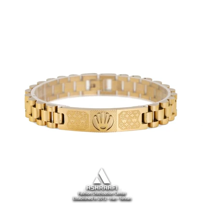 دستبند پلاک دار رولکس Rolex Bracelet G1