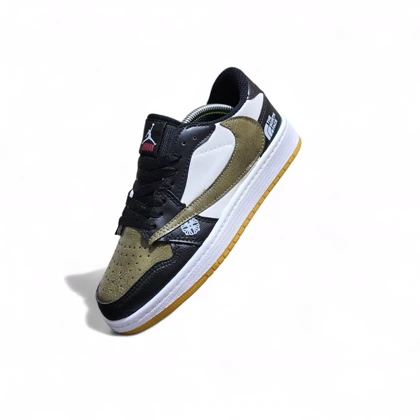 کتانی نایک ترویس مشکی زیتونی