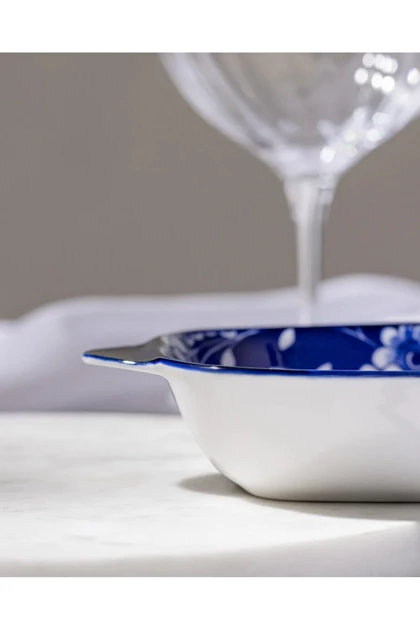 بشقاب سرو Bone China Madame Coco مدل Reve Bleu Vista - آبی