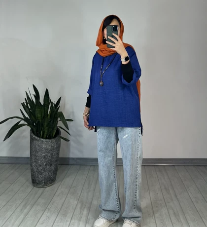 تونیک جلو بسته امیده