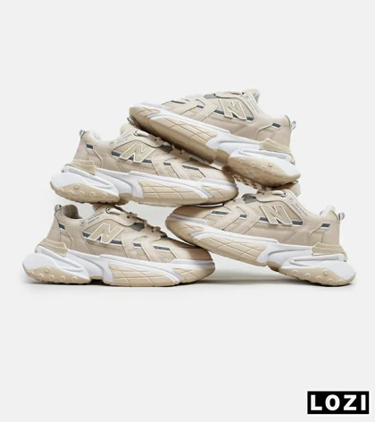 کفش کتانی مردانه و زنانه سفید کرم NEW BALANCE smith xvision v2
