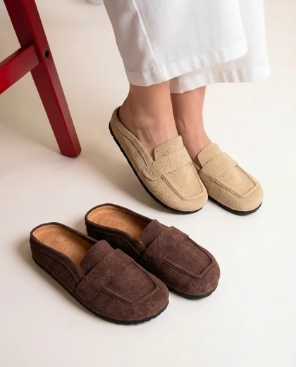اسلیپر جلو بسته گوچی MRJ Birkenstock