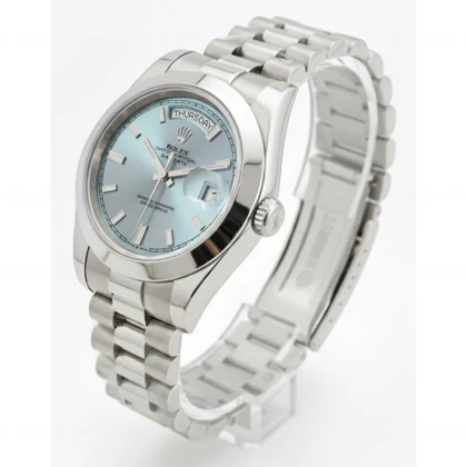 ساعت رولکس دیت جاست صفحه آبی