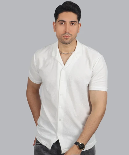 پیراهن یقه انگلیسی مردانه برند مراکش 0910