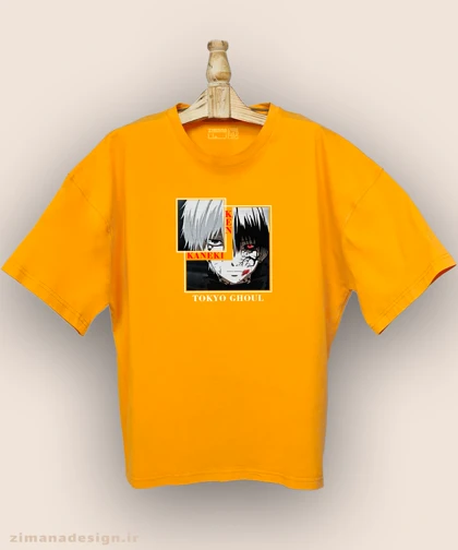 تیشرت لش مردانه و زنانه طرح توکیو غول شخصیت کانکی کد 954
