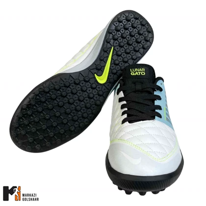 کفش چمن مصنوعی مردانه لونارگتو سفید آبی