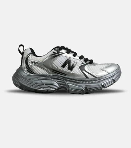 کفش کتانی مردانه و زنانه مشکی طوسی NEW BALANCE 530 V02 مدل 8004
