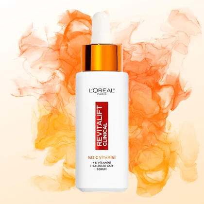 سرم روشن‌کننده لورآل, مدل Revitalift Clinical حاوی ویتامین C و هیالورونیک اسید حجم 30 میلی‌لیتر