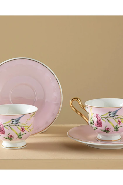 سرویس فنجان قهوه دو نفره English Home مدل Vanilla New Bone China