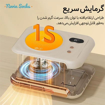 فن هیتر مدل صفحه گرمکن دوکاره کد NBD-08-5578