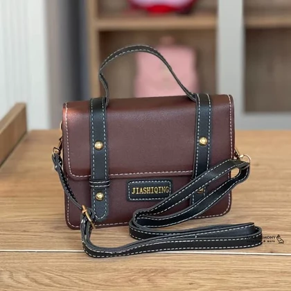 کیف دوشی چرم دخترانه JIASHIQING
