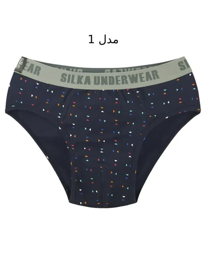 شورت مردانه اسلیپ طرح ساتراپ سیلکا