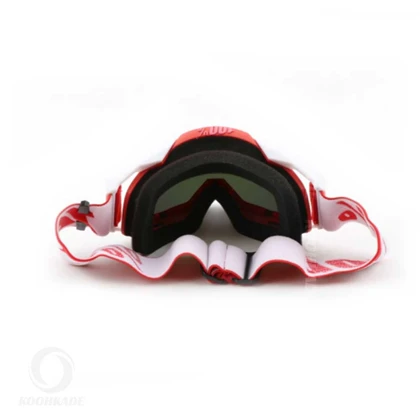 عینک طوفان و اسکی 100% RACECRAFT Red White درجه یک