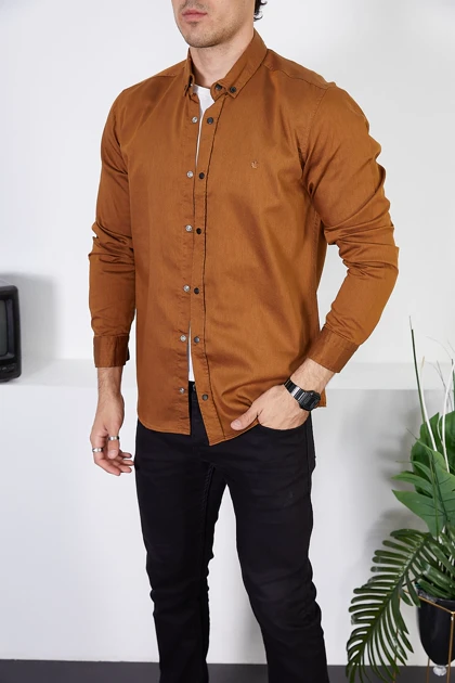 پیراهن سایز بزرگ مردانه enzim-jeans enzim-jeans