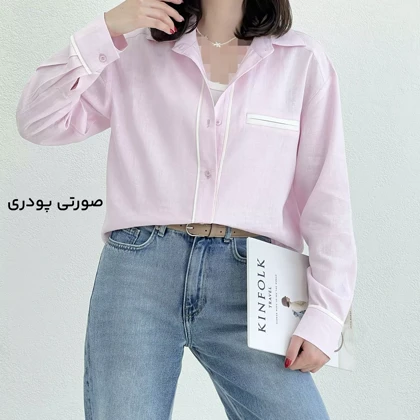 شومیز زنانه لینن کاپیتان | آی بولک