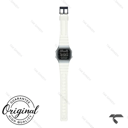 ساعت کاسیو A168XES-1B اصل بند شفاف Casio-11924-U