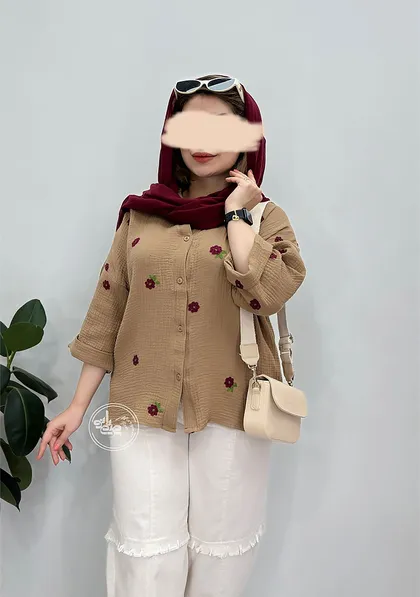 شومیز گلدوزی