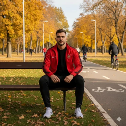 ست سویشرت شلوار پرسپولیس مردانه مدلJ92