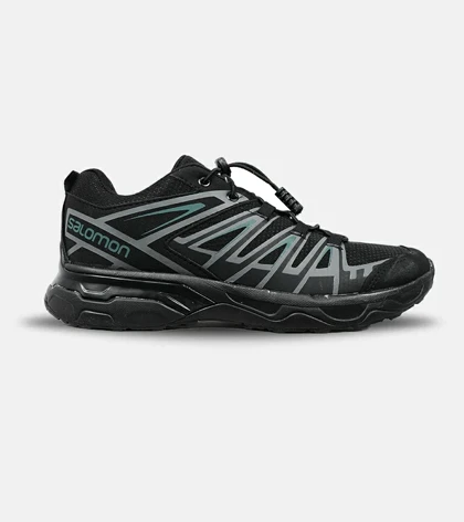 کفش کتانی بزرگ پا مشکی سبز Salomon X ULTRA