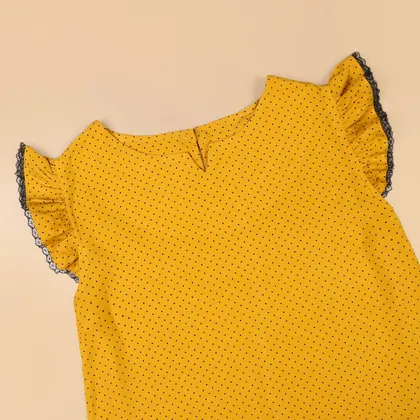 تاپ عروسکی خال‌خالی