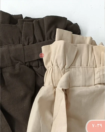 شلوارک لینن 7039