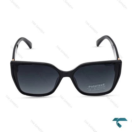 عینک دودی زنانه جیمی چو مشکی پولار Jimmy-Choo-7567-L