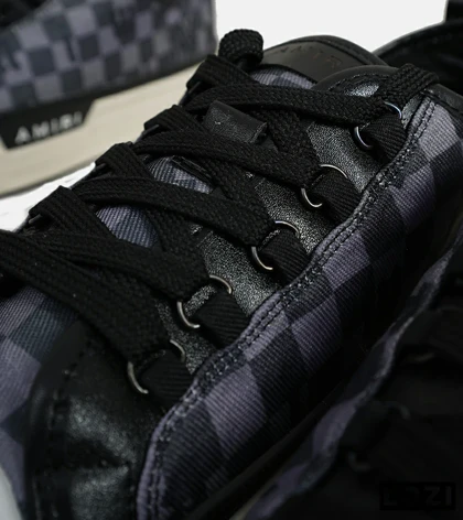 کفش اسنیکرزمشکی خاکستری Amiri Checkered مدل 5987