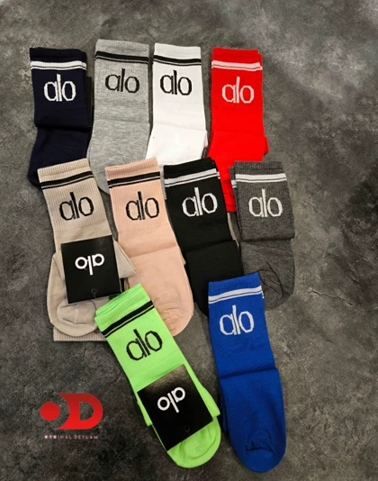 جوراب اسپرت ساق‌دار Alo رنگین‌کمان استایل مردانه
