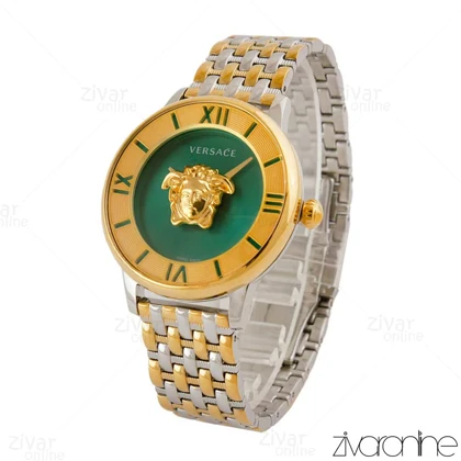 ساعت ورساچه زنانه لامدوسا طلایی صفحه سبز 105256