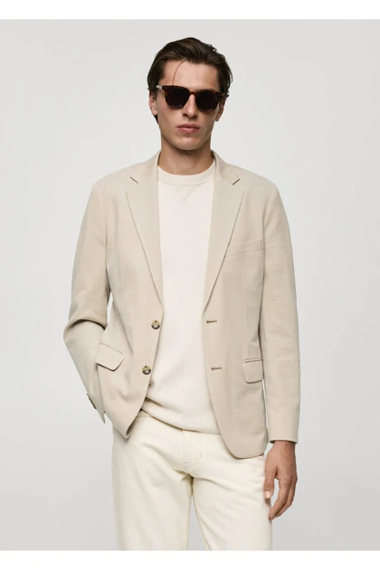 ژاکت بلیزر مردانه اورجینال منگو mango