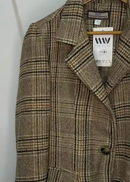 کت چهارخونه کد 9007