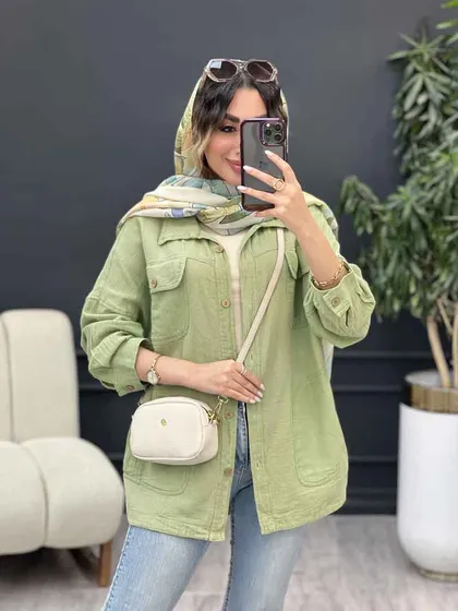مانتو چهار جیب مهلا