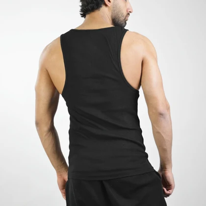 رکابی تنک تاپ کبریتی مردانه نایک مدل HS-1398 مشکی