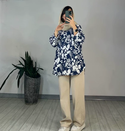 مانتو طرحدار گیلدخت