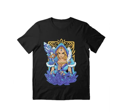 تیشرت طرح Crystal Maiden دوتا دو کد 87013