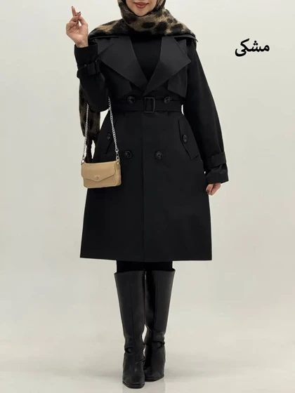 3985-بارانی بلند کارول