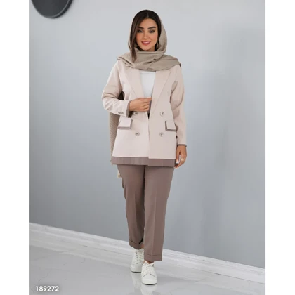 کت و شلوار زنانه مدل درنا