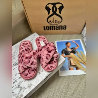 اسلیپر ضربدری پشمی _ 1318