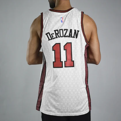 رکابی ورزشی مردانه شیکاگو بولز مدل Dri Fit-Derozan-1475 سفید