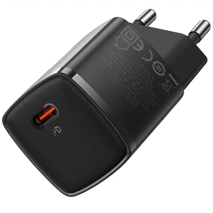 شارژر دیواری فست تایپ‌سی 30 وات بیسوس Cube Pro