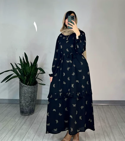 پیراهن مانتویی شکوفه 6