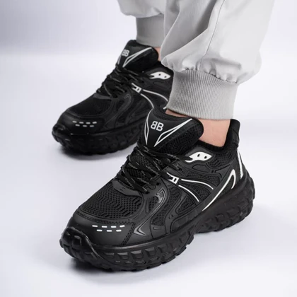 کفش و کتانی مردانه مدل بالنسیاگا BALENCIGA رنگ مشکی