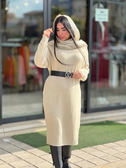 بافت بلند وارداتی یقه اسکی کد 688