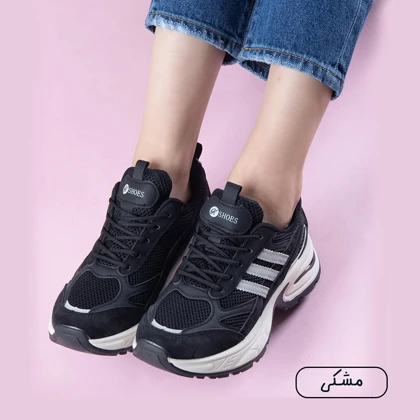 کتانی دخترانه خارجی سه خط K SHOES