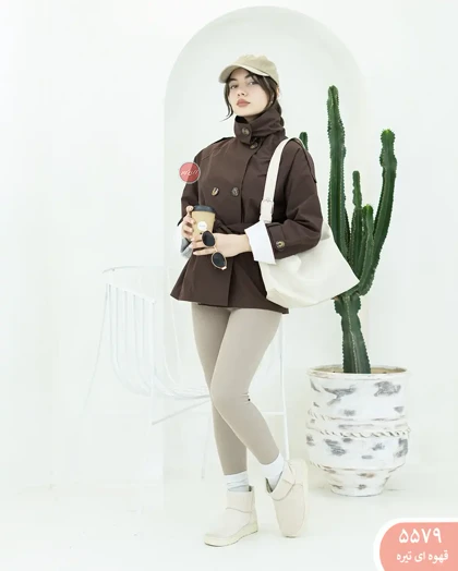 بارانی یقه ایستاده 5579