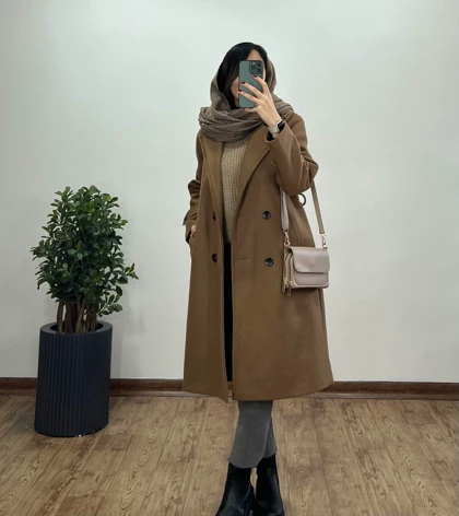 پالتو بلند آستردار شکوه