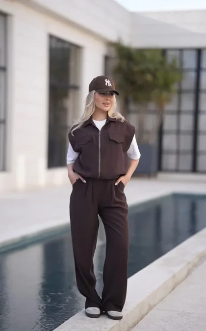 ست وست و شلوار زمرد